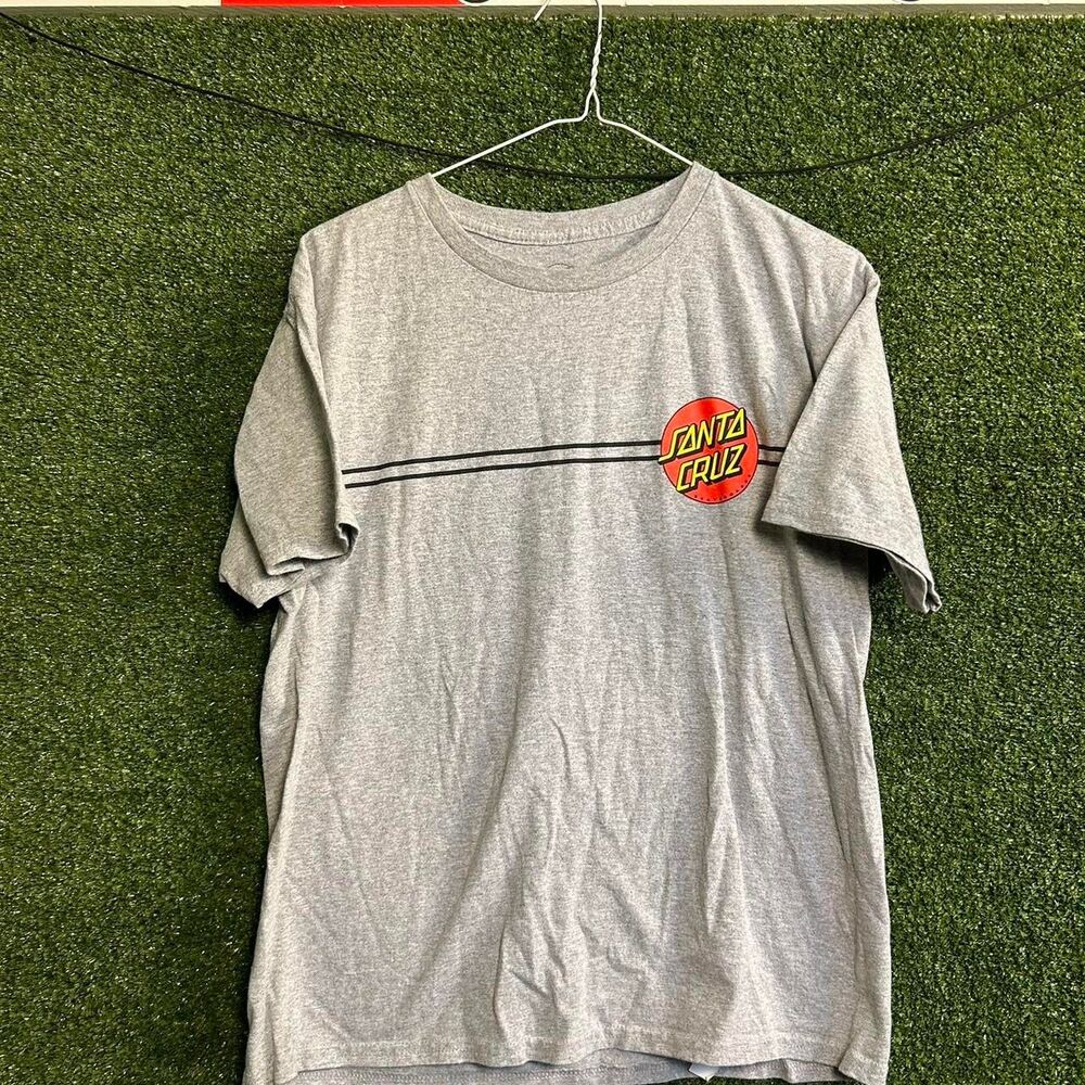 Santa-cruz Men's Grey T-shirt